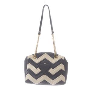 グッチ GUCCI GGマーモント チェーントートバッグ ハンドバッグ 黒 ブラック ベージュ 443501 /SR ■OH レディース