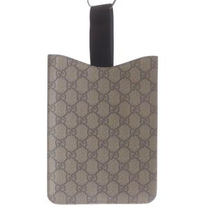 グッチ GUCCI iPadケース タブレットケース GGスプリーム ライトグレー 325721 /YO30 ■OH メンズ レディース