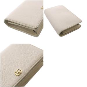 グッチ GUCCI GGマーモント レザー ミニ クラッチバッグ ウォレットバッグ トープ 497985 /YO22 ■OH 