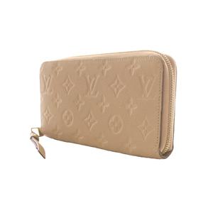 ルイヴィトン LOUIS VUITTON ジッピーウォレ モノグラム 長財布 小銭入れ 札入れ ロングウォレット ラウンドファスナー ベージュ レザー M60546 /RI ■OS ■OH レディース