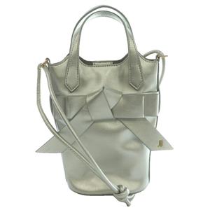 ランバンオンブルー LANVIN en Bleu リュバン 2WAYバッグ ハンド ショルダー シルバーカラー /SS ■OS レディース