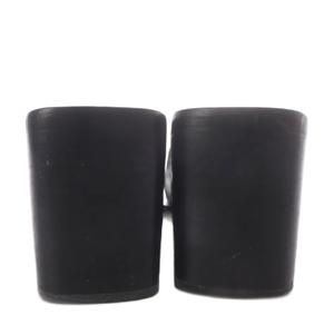 グッチ GUCCI ミュール サンダル ブロックヒール スクエアトゥ GGロゴ 37C ブラック /YO23 レディース