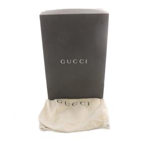 グッチ GUCCI ミュール サンダル ブロックヒール スクエアトゥ GGロゴ 37C ブラック /YO23 レディース
