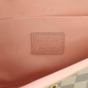 ルイヴィトン LOUIS VUITTON ポシェットフェリシー ダミエアズール チェーンウォレット ショルダーバッグ ベージュ 紺 ネイビー N63106 /MI ■OS ■OH レディース