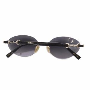 グッチ GUCCI リムレスサングラス オーバル型 ビット金具 グラデーションレンズ 58□17-145 グレー GG2051S /YO27 ■OH レディース