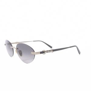 グッチ GUCCI リムレスサングラス オーバル型 ビット金具 グラデーションレンズ 58□17-145 グレー GG2051S /YO27 ■OH レディース