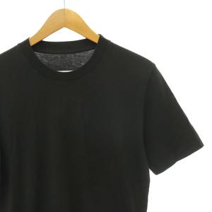 マルタンマルジェラ 10 Martin Margiela 10 クラシック プレーンTシャツ クルーネック コットン 半袖 XXS 黒 ブラック S50GC0672 /HS ■OS メンズ