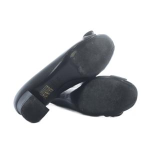 グッチ GUCCI パンプス ハイヒール GGマーモントバックル レザー 35.5 ブラック /YO39 レディース
