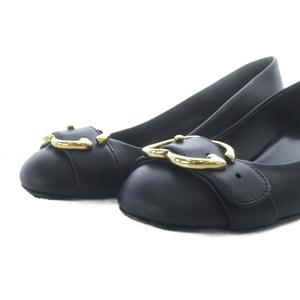 グッチ GUCCI パンプス ハイヒール GGマーモントバックル レザー 35.5 ブラック /YO39 レディース