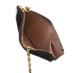 ルイヴィトン LOUIS VUITTON モノグラム トランク プリント ポシェット クレ キーケース コインケース 茶色 ブラウン M60246 /SR ■OH レディース