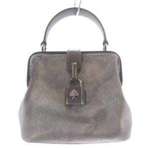 ケイトスペード KATE SPADE 2way ハンドバッグ ショルダーバッグ 切替 グレー /SR レディース