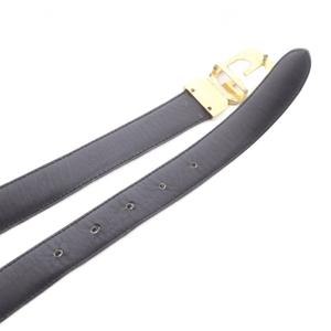 グッチ GUCCI インターロッキングG レザーベルト ブラック /YO28 ■OH レディース