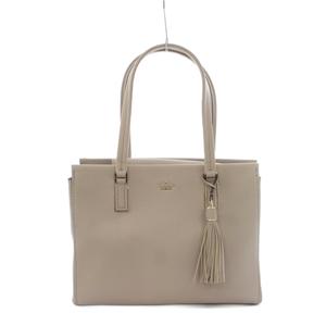 ケイトスペード KATE SPADE トートバッグ レザー グレージュ /MI ■OS レディース