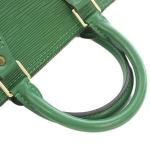 ルイヴィトン LOUIS VUITTON エピ スピーディ25 ハンドバッグ ミニボストン LVロゴ レザー ワンカラー ボルネオグリーン M43014 /BB ■OH レディース