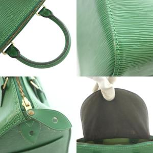 ルイヴィトン LOUIS VUITTON エピ スピーディ25 ハンドバッグ ミニボストン LVロゴ レザー ワンカラー ボルネオグリーン M43014 /BB ■OH レディース