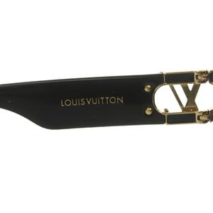 ルイヴィトン LOUIS VUITTON LVリンク スクエア ノワール サングラス アイウェア 眼鏡 メガネ 黒縁 グラデーション ロゴ 54□18 140 黒 ブラック ゴールドカラー Z1566E /BB ■OH ■SH レディース