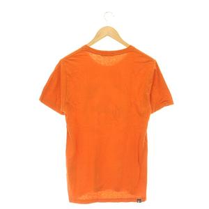 ヒステリックグラマー HYSTERIC GLAMOUR Crazy  hazy kisses Tシャツ カットソー 半袖 コットン S オレンジ /NR ■OS ■SH レディース