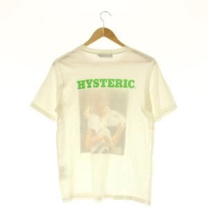 ヒステリックグラマー HYSTERIC GLAMOUR × PLAYBOY プリントTシャツ カットソー 半袖 コットン S 白 ホワイト /NR ■OS ■SH メンズ