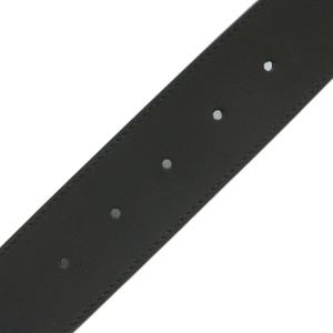 グッチ GUCCI パール付き ダブルG ワイド ベルト レザー 80/32 黒 ブラック 453260 /MI ■OS ■OH ■SH レディース