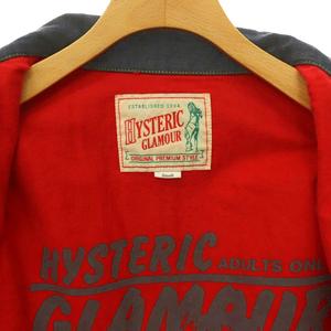 ヒステリックグラマー HYSTERIC GLAMOUR デニムジップアップジャケット ブルゾン S ネイビー /HK ■OS ■SH メンズ
