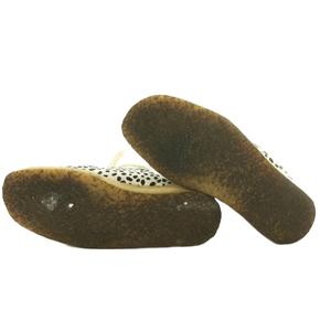 ヒステリックグラマー HYSTERIC GLAMOUR Padmore&Barnes ハラコブーツ ショート スクエアトゥ 厚底 ヒョウ柄 レオパード 7 アイボリー 茶 ブラウン /BB ■SH メンズ