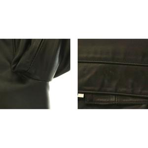 ヒステリックグラマー HYSTERIC GLAMOUR × Lewis Leathers NEBRASKA シングルライダースジャケット アウター ジップアップ レザー S 黒 ブラック /NR ■OS メンズ