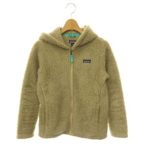 パタゴニア Patagonia Girls Los Gatos Hoody キッズ ボアジャケット ジップアップ L 12 ベージュ 65485 /HS ■OS キッズ