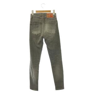 ヒステリックグラマー HYSTERIC GLAMOUR ダメージ加工 スキニーデニムパンツ ジーンズ ストレッチ XXS グレー /HK ■OS ■SH レディース