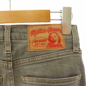 ヒステリックグラマー HYSTERIC GLAMOUR ダメージ加工 スキニーデニムパンツ ジーンズ ストレッチ XXS グレー /HK ■OS ■SH レディース