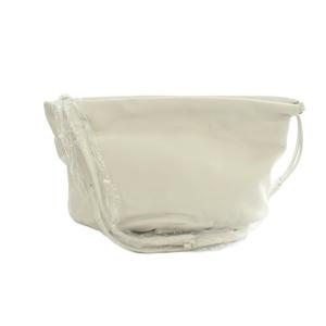 未使用品 ラシット RUSSET 4WAYショルダーバッグ ハンドバッグ クラッチバッグ 巾着バッグ レザー 白 ホワイト RUZ1042422A0008 /MI ■OS レディース