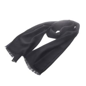 グッチ GUCCI GG ストール フリンジ 絹 シルク 黒 ブラック 165904 /RI ■OS ■OH メンズ レディース