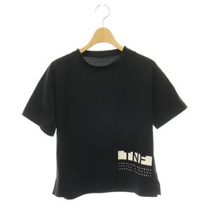 ザノースフェイス THE NORTH FACE Box Logo Tee Tシャツ カットソー M 黒 ブラック 白 ホワイト NTW31987 /CX ■OS レディース
