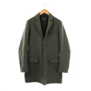 ブルーワーク BLUE WORK チェスターコート アウター ロング S グレー /DO ■OS ■GY09 メンズ