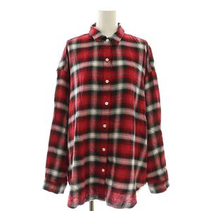 リーバイス Levi's チェックシャツ S レッド マルチカラー /DO ■OS ■FR レディース