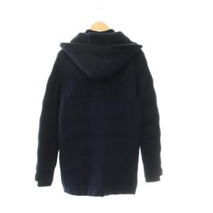 バーク Bark ダッフルコート ニット ロング XS ネイビー /DO ■OS ■MA メンズ