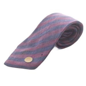 グッチ GUCCI ストライプ ネクタイ 赤 紺 ネイビー /SR ■GY09 ■OH メンズ