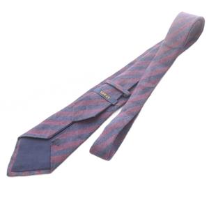グッチ GUCCI ストライプ ネクタイ 赤 紺 ネイビー /SR ■GY09 ■OH メンズ