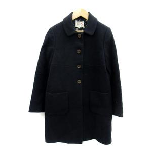 PAUL & JOE SISTER ネイビーウールコート 36 レディース PAUL & JOE