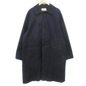 VENTILE ステンカラーコート ネイビー ROCOCO（ロココ） ベンタイル ショート バルカラーコート