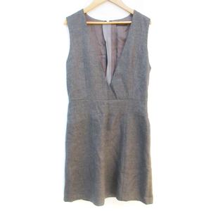 tomorrowland collectionノースリーブ ワンピース Vネック