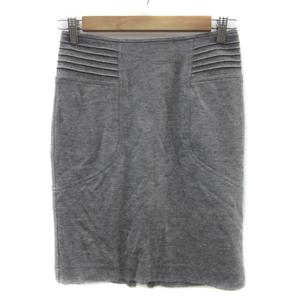 フレイアイディー FRAY I.D タイトスカート ミニ丈 無地 ウール混 1  