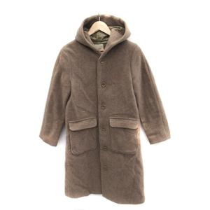 ビームスボーイ BEAMS BOY コート ロング丈 フード付き ウール
