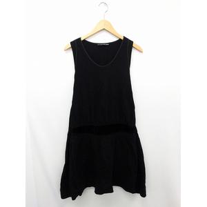 レイビームス Ray Beams ワンピース スカート ノースリーブ 無地 シンプル ウール ブラック 黒 Ut4 レディース 172 ベクトルパーク