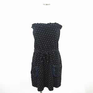 リッチ rich ワンピース チューブトップ ドット柄 水玉 紐なし ミニ  