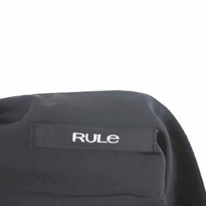 ルール RULe スカート 台形 ティアード ミニ 薄手 無地 サイドジップ 58 黒 ブラック /TT18 レディース