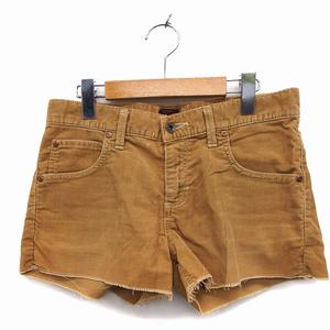 リー×シェル Lee×Cher パンツ ワイド ショート コーデュロイ コットン 