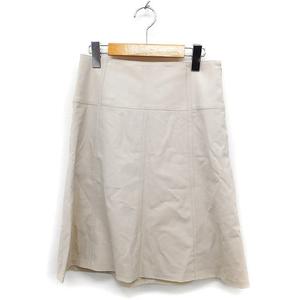 セオリー theory フレアスカート ひざ丈 無地 シンプル ウール 0  