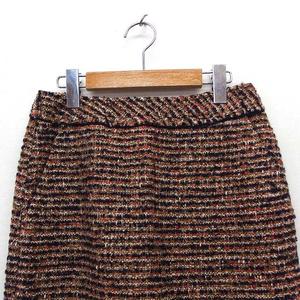 ボールジー BALLSEY トゥモローランド ツイード スカート 台形 ミニ 膝  