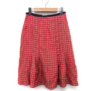 PAULE KA タイトスカート 36 新品ポールカ フレアスカート ホワイト 36 ポールカ PAULE KA タイト