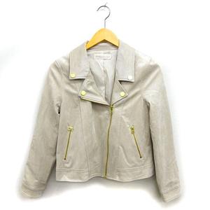 31Sonds de mode フェイクスエードライダースジャケット（【SALE